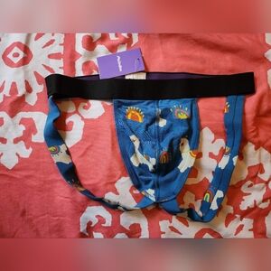 New Blue Llama Print Jockstrap
